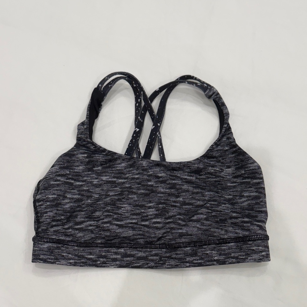 Lululemon Athletica Charcoal Sports Bra